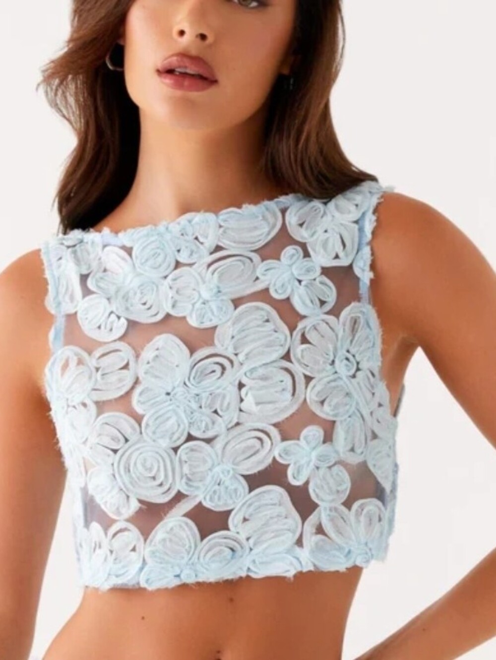 Peppermayo | Fiorella Floret Top - Blue Size US 0